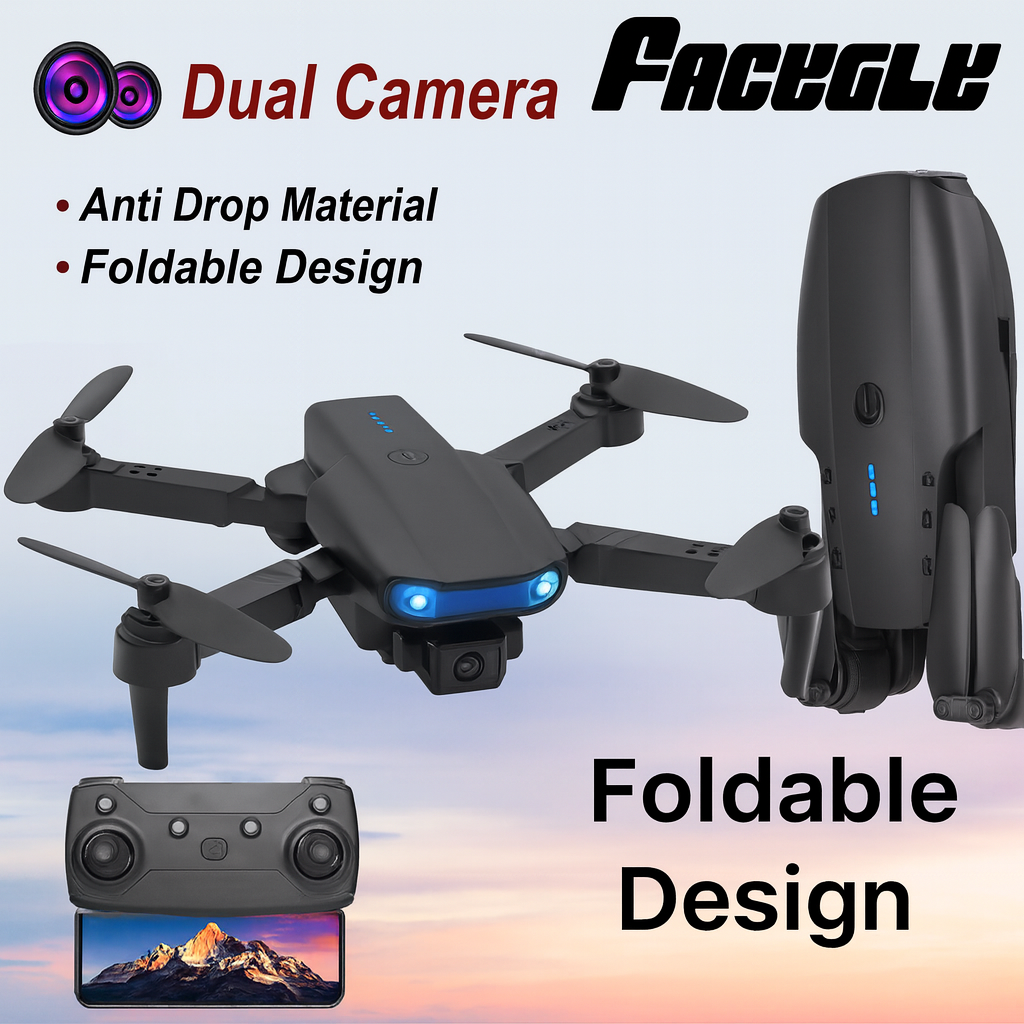 🚀 Dron Fxcycle Dual Camera – stabilny, składany i łatwy w obsłudze