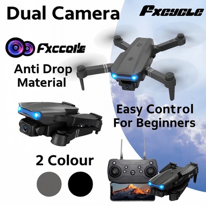 🚀 Dron Fxcycle Dual Camera – stabilny, składany i łatwy w obsłudze